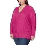 Buffalo David Bitton Ladies' Soft Cozy V-Neck Long Sleeve Top (1797409)