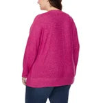 Buffalo David Bitton Ladies' Soft Cozy V-Neck Long Sleeve Top (1797409)