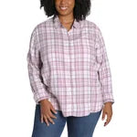 Jachs Girlfriend Ladies' Flannel Shirt (1612218)