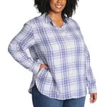 Jachs Girlfriend Ladies' Flannel Shirt (1612218)