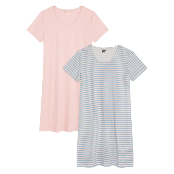 Lands End Ladies' 100% Supima Cotton Sleep Dress, 2 pack, NEW 1755846