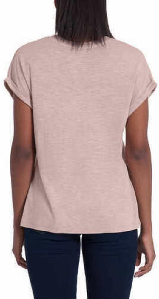 Jessica Simpson Ladies' Comfy V-Neck Short Sleeve Knit XL Top 1510987