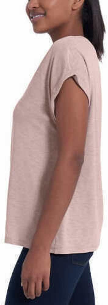 Jessica Simpson Ladies' Comfy V-Neck Short Sleeve Knit XL Top 1510987