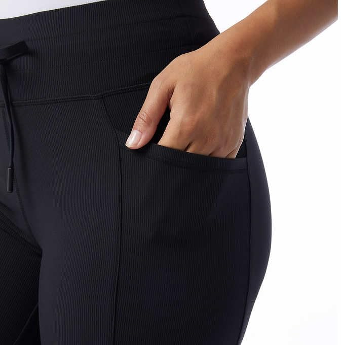 32 Degrees Ladies' Wide Leg Pants - Ribbed Semi-Flare Pant - Yoga Pants (1752055)