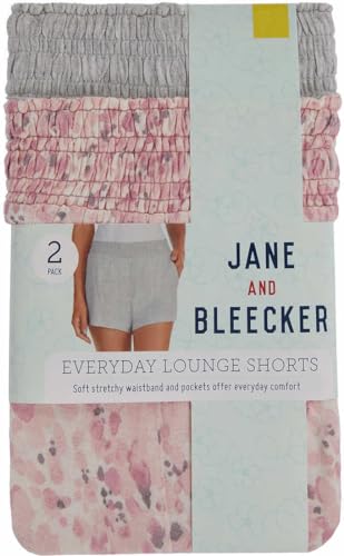 Jane and Bleecker 2 Pack Lightweight Lounge Sleep Shorts (1758971)