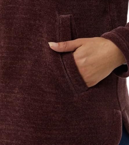 32 Degrees Heat Women's Mock Neck Fleece 1/4 Zip Pullover Sweater with Pockets (1797421)