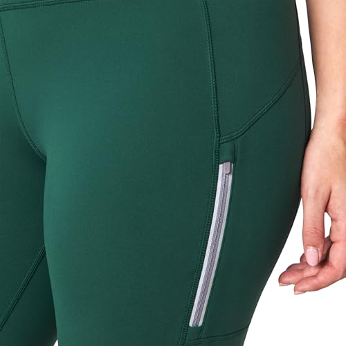 Mondetta Women's High Waist Active Leggings with Zip Details 1797098