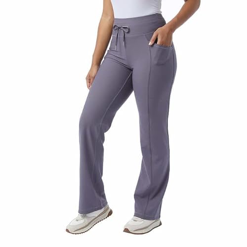 32 Degrees Ladies' Wide Leg Pants - Ribbed Semi-Flare Pant - Yoga Pants (1752055)
