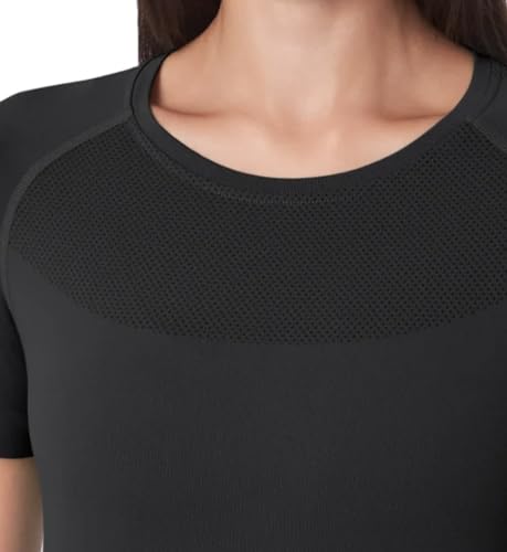 Mondetta Women's Short Sleeve Fitted Active Seamless T-Shirt 1849675
