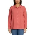 Jessica Simpson Ladies Gauze Button Front Shirt 1770091