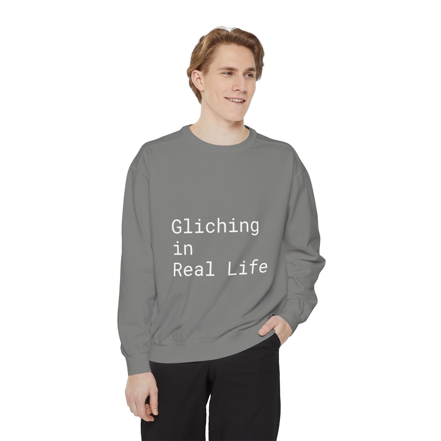 Cozy Unisex Garment-Dyed Sweatshirt - Perfect for Comfort and Style