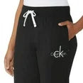 Calvin Klein Womens 2 Pack French Terry Iconic CK Logo Joggers (Shoreline/Grey, X-Large) 1580848