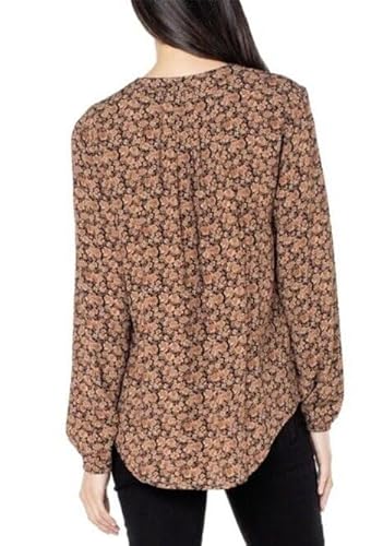 Well Worn Women's Peasant Blouse Tunic Top with Hi-Lo Hem 1801507