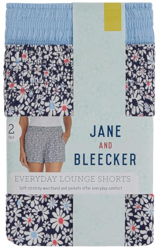 Jane and Bleecker 2 Pack Lightweight Lounge Sleep Shorts (1758971)