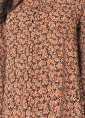 Well Worn Women's Peasant Blouse Tunic Top with Hi-Lo Hem 1801507