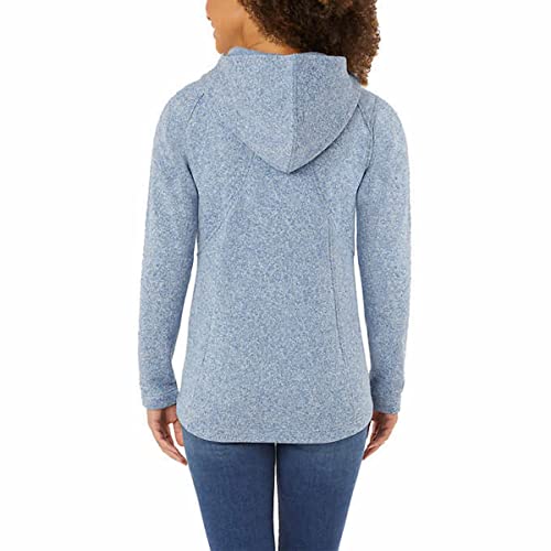 Eddie Bauer Women S Sweater Sz S Ladies Full Zip Jacket Hoodie Blue 1476189