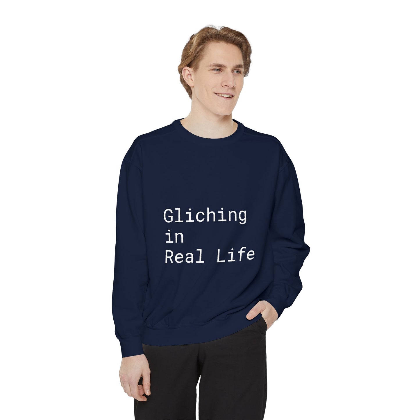 Cozy Unisex Garment-Dyed Sweatshirt - Perfect for Comfort and Style