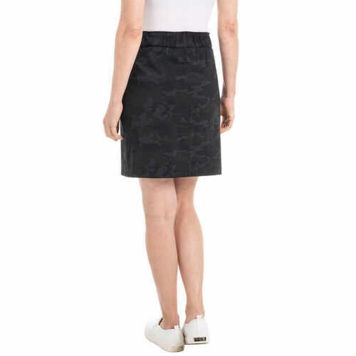 Hilary Radley Womens Pull-on Drawstring Skirt; Small 1580483