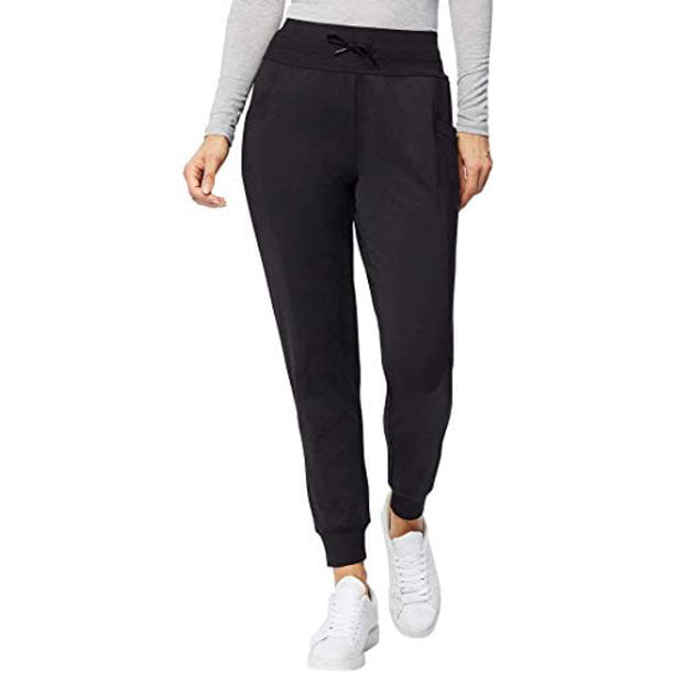 32 Degrees Cool Womens Side Pocket Joggers Black