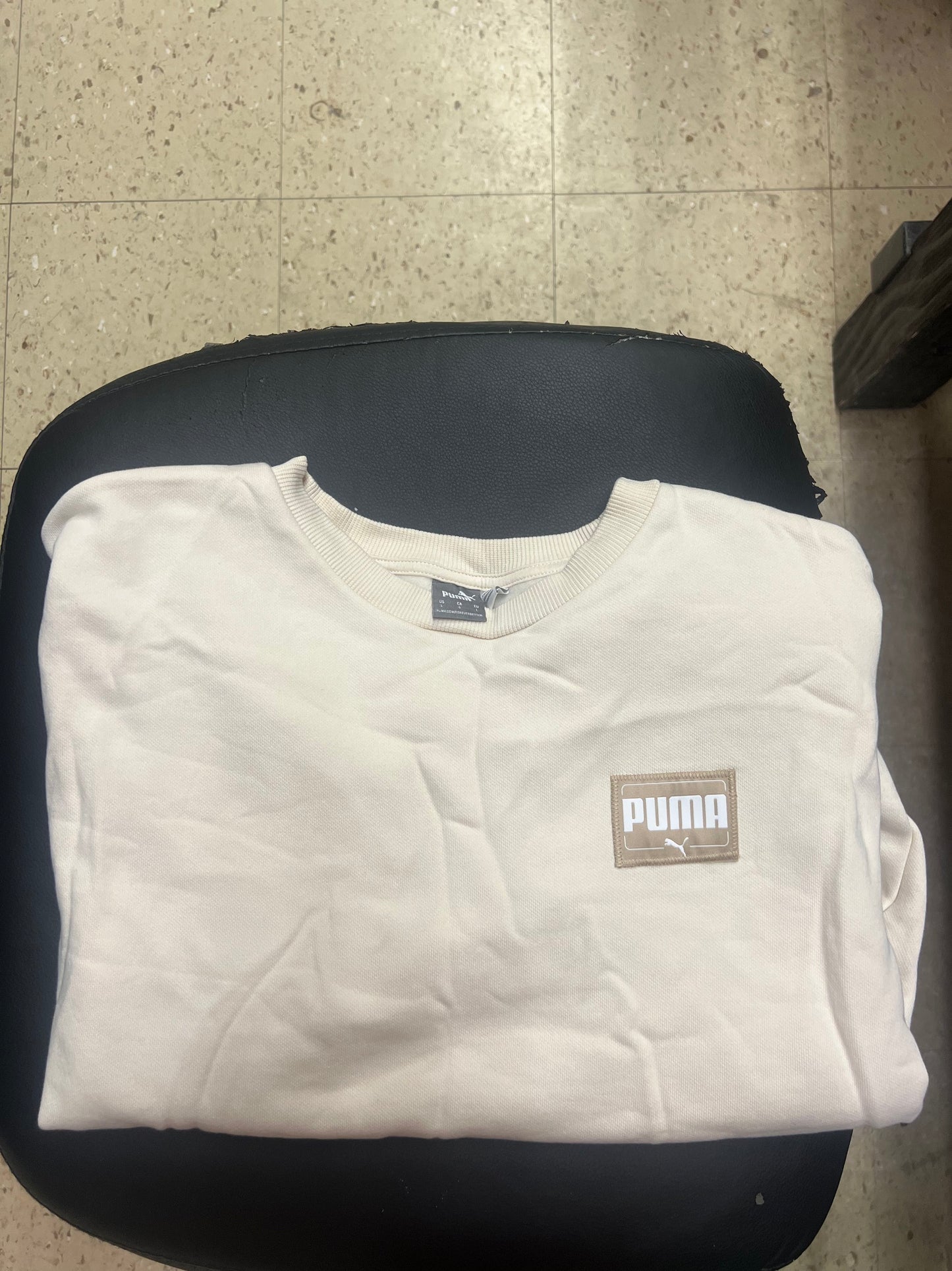 PUMA Women's Fleece Crewneck Sweatshirt Badge - NEW W/OUT TAGS
