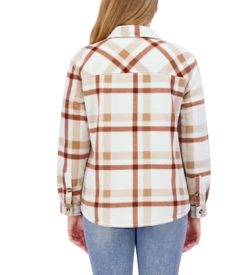 SAGE Ladies' Plush Shirt Jacket