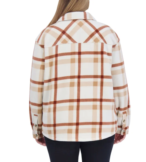 SAGE Ladies' Plush Shirt Jacket