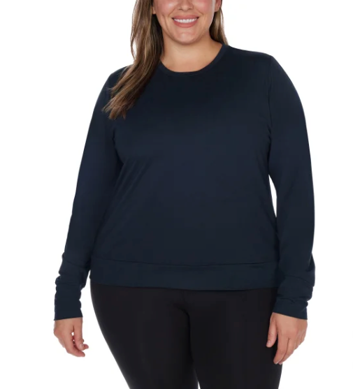 Lukka Lux Ladies' Long Sleeve Active Top, 2-pack