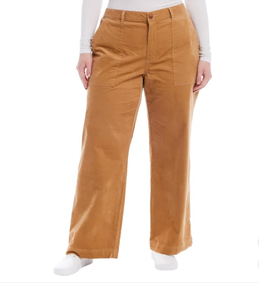 Weatherproof Vintage Ladies' Wide Leg Corduroy Pant