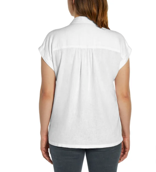 Orvis Ladies' Short Sleeve Linen Blend Shirt (1758407)
