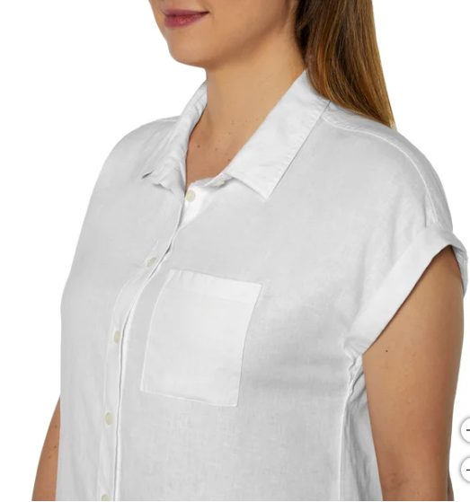 Orvis Ladies' Short Sleeve Linen Blend Shirt (1758407)