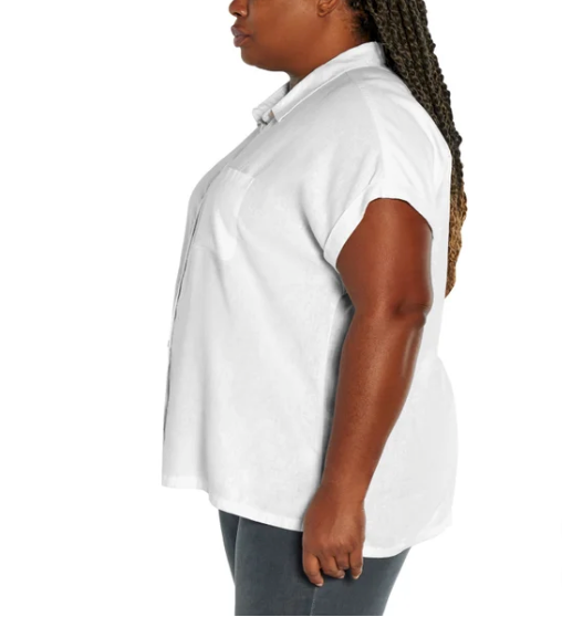 Orvis Ladies' Short Sleeve Linen Blend Shirt (1758407)