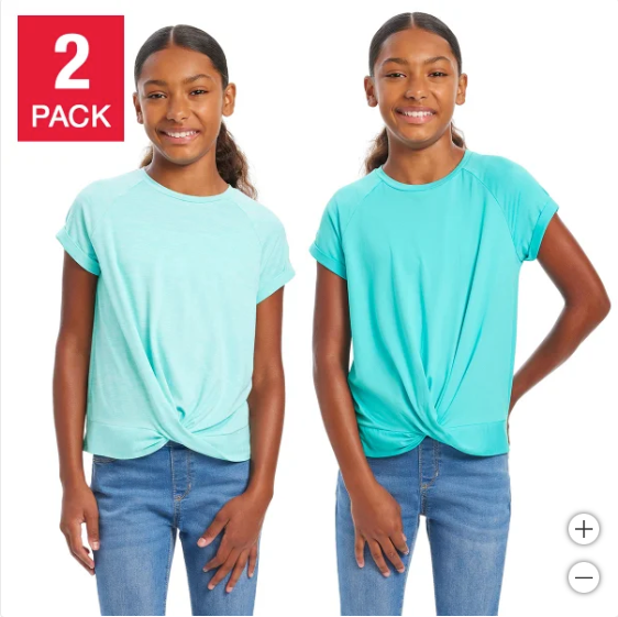 Gerry Youth 2-pack Knot Front Tee (1749983)