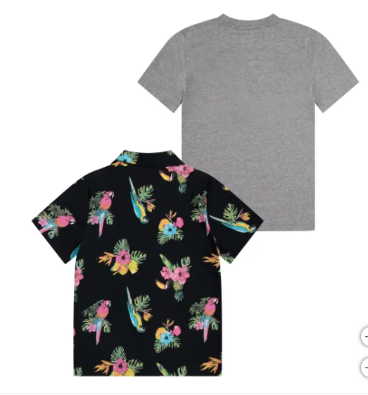 Hurley Youth Woven Shirt & Tee Set (1749456)
