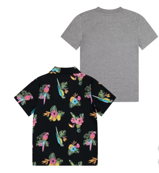 Hurley Youth Woven Shirt & Tee Set (1749456)