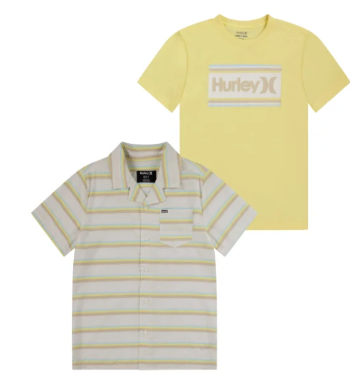 Hurley Youth Woven Shirt & Tee Set (1749456)