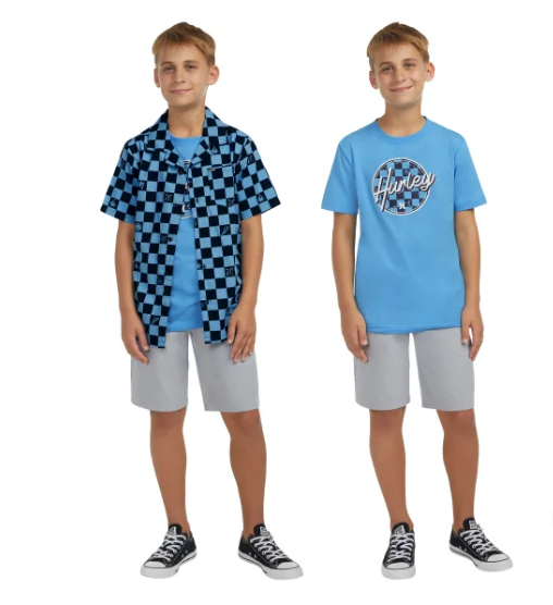 Hurley Youth Woven Shirt & Tee Set (1749456)