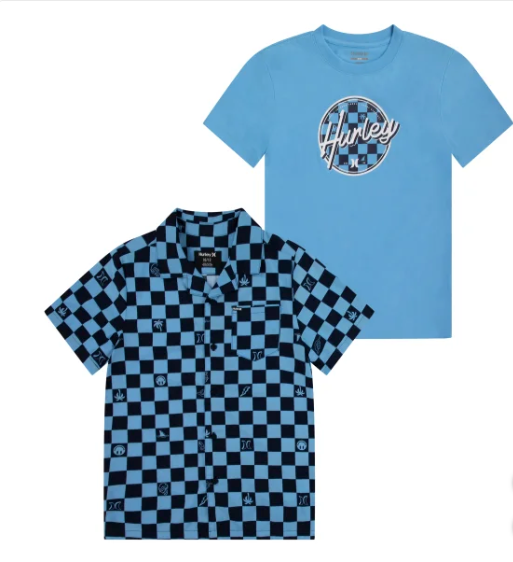 Hurley Youth Woven Shirt & Tee Set (1749456)