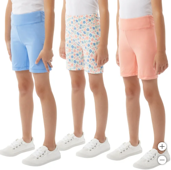 32 Degrees Kids' 3-pack Bike Short (1748332)