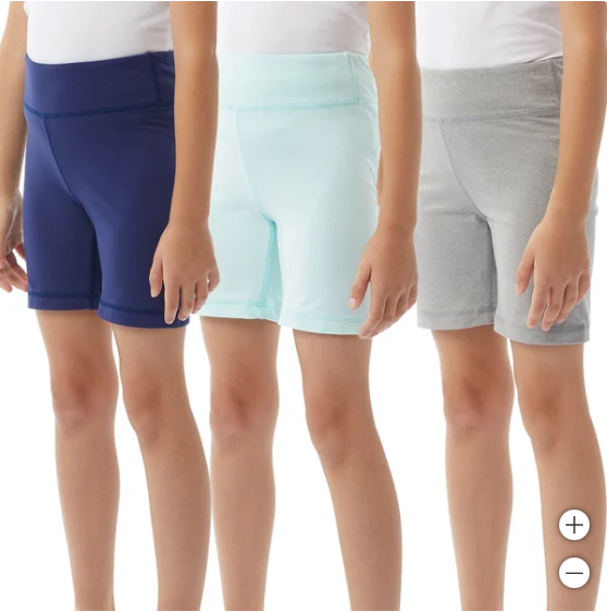 32 Degrees Kids' 3-pack Bike Short (1748332)