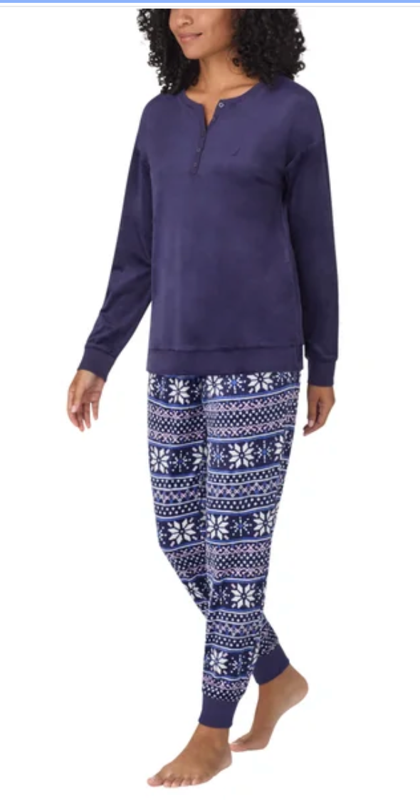 Nautica Ladies' 2-piece PJ Set (1812934)