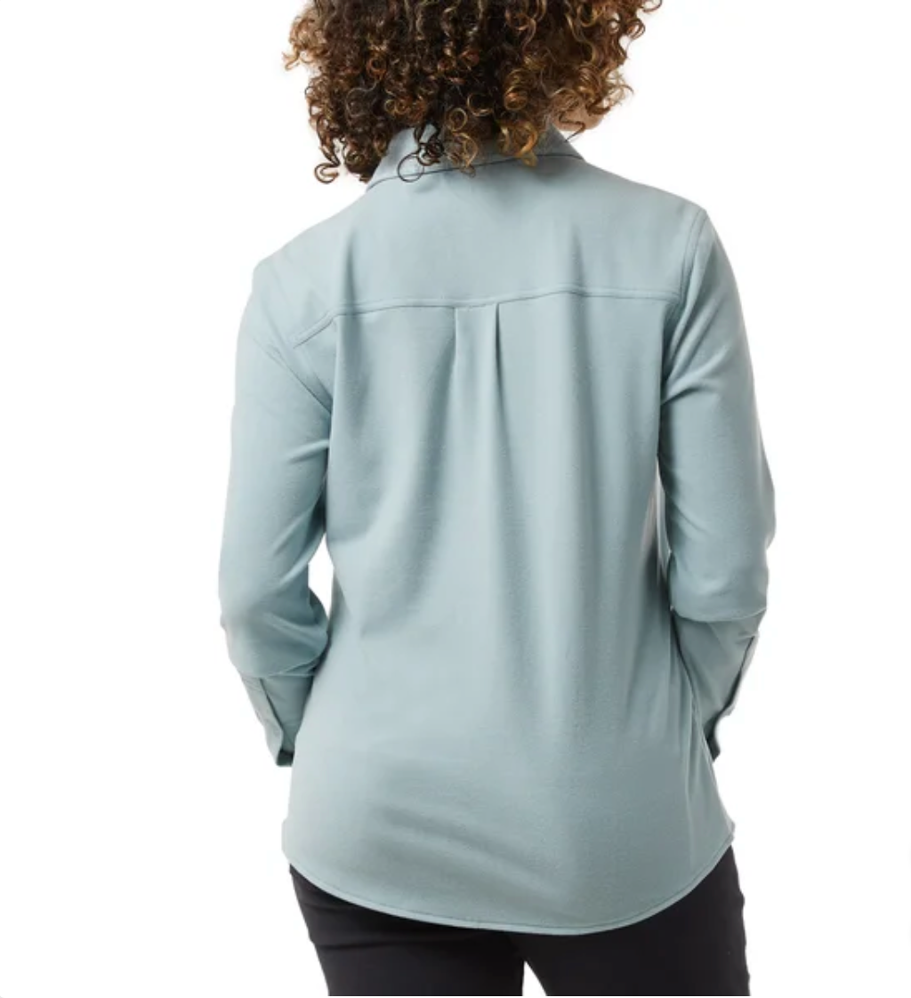 32 Degrees Ladies' Soft Fleece Button Up Shirt (1815413)