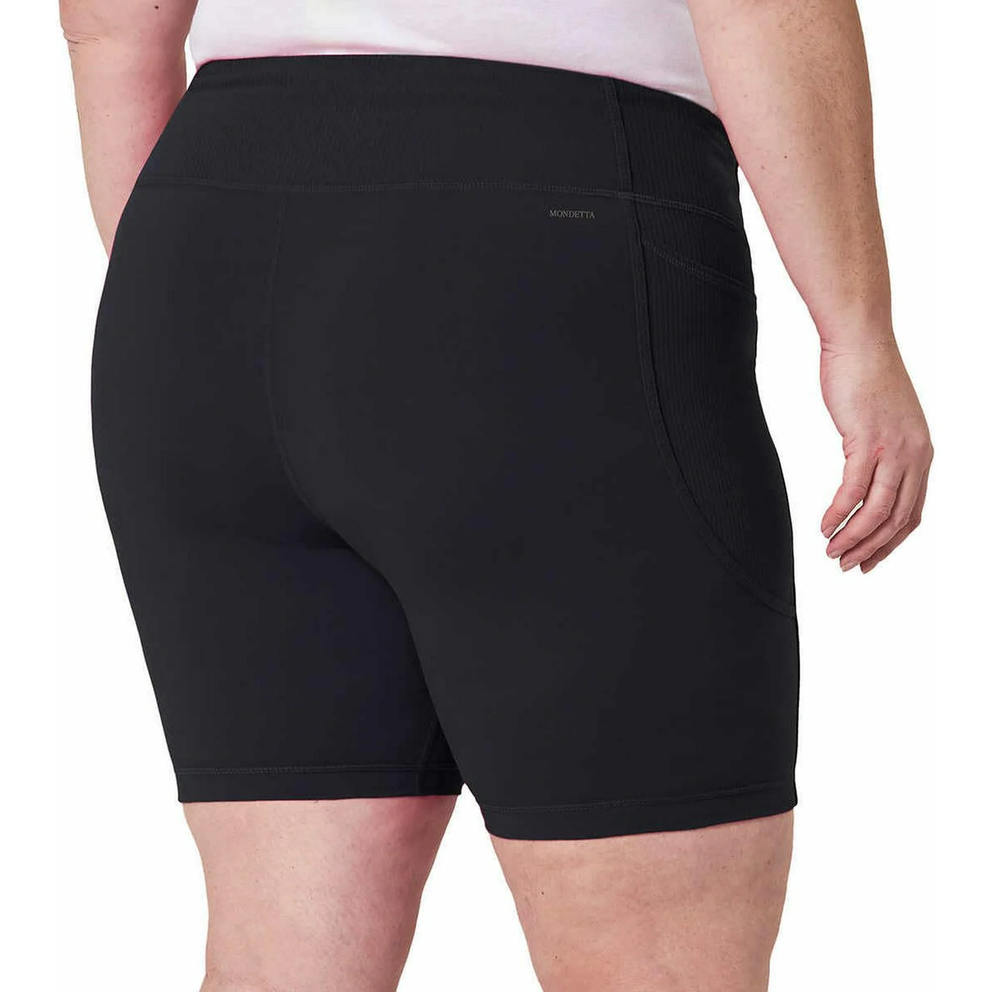 Mondetta Womens Active Midweight Ribbed Bike Short (1751590)