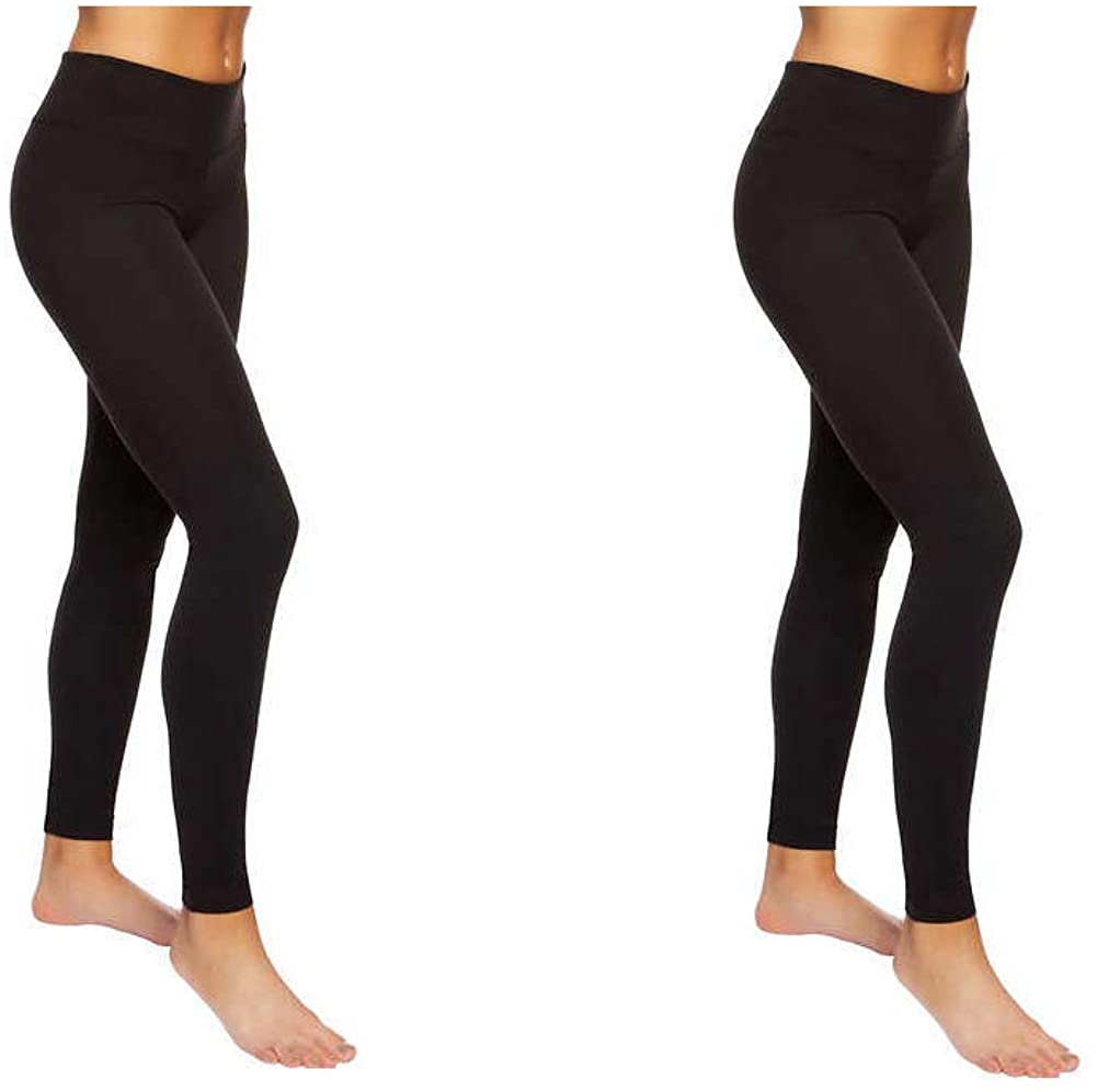 Felina Ladies Wide Waistband Sueded Light Weight Leggings (1328101)