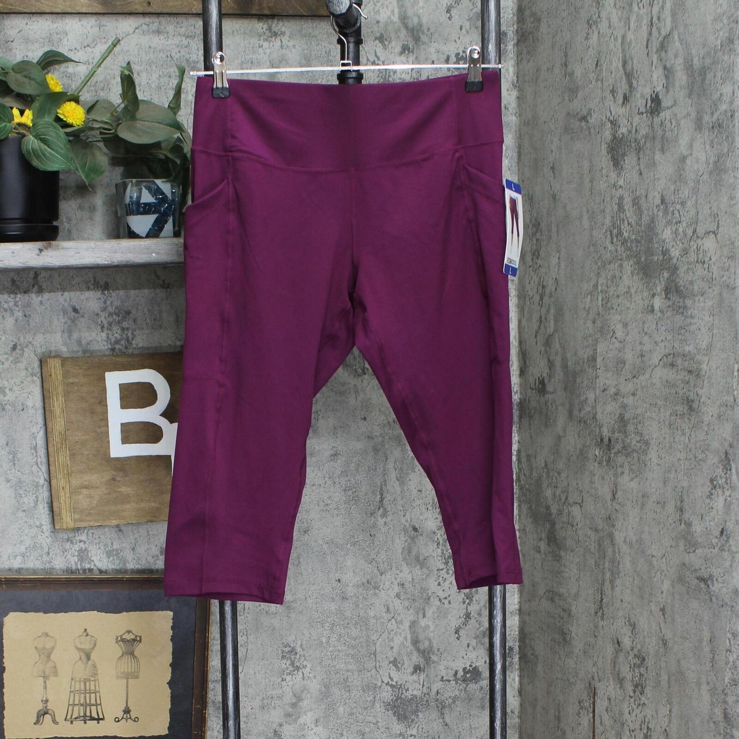 32 Degrees Womens Cool Knit Cropped Leggings (1766989)