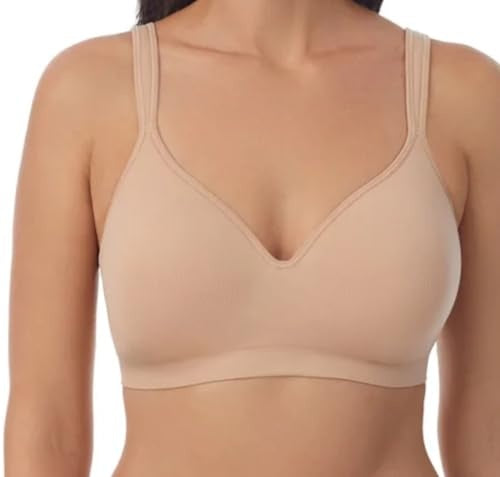 Carole Hochman Seamless Comfort Bra Wire Free Molded Cups Comfort Straps (2 Pack) (1187728)