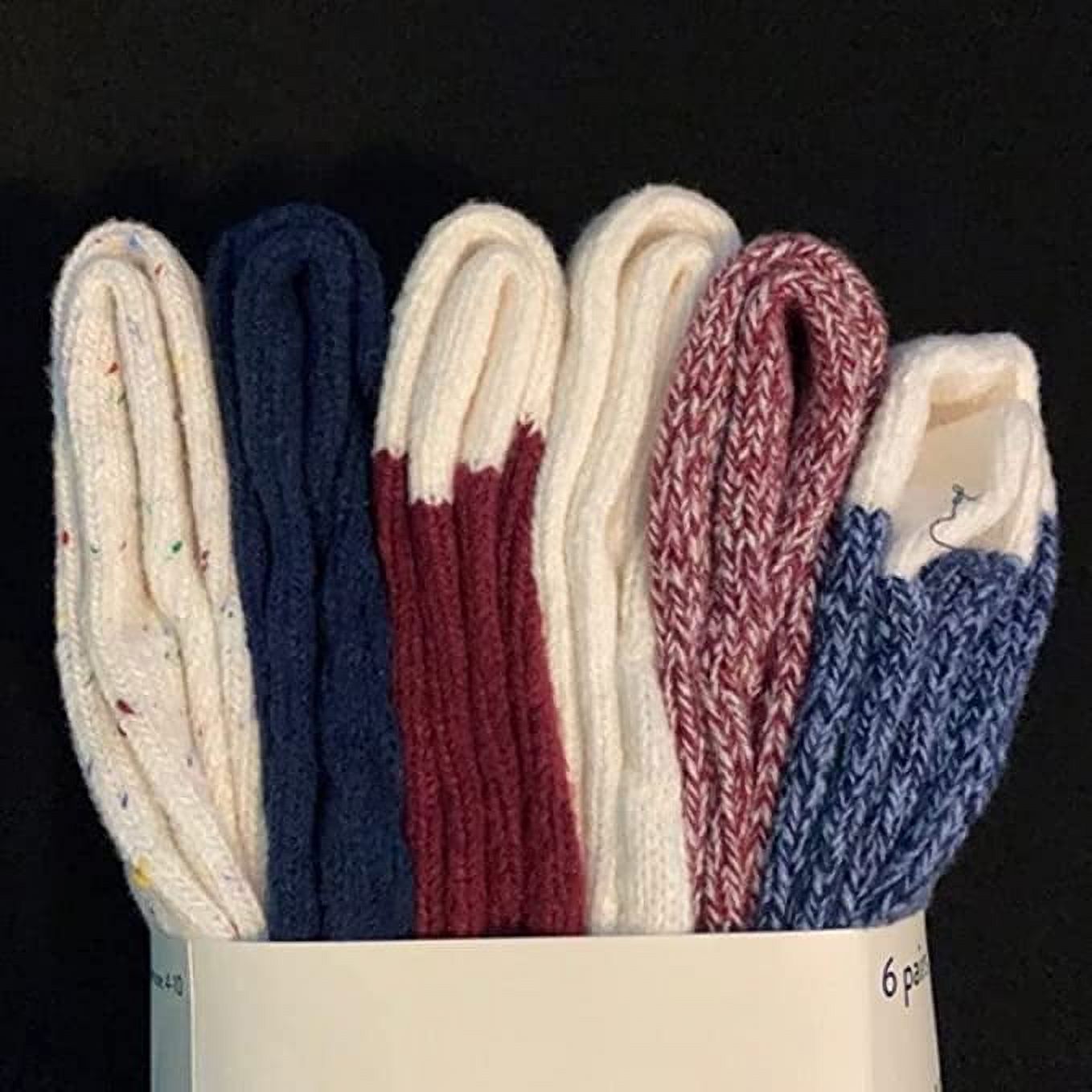 Lucky Brand Ladies' Boot Sock, 6-pair (1391058)