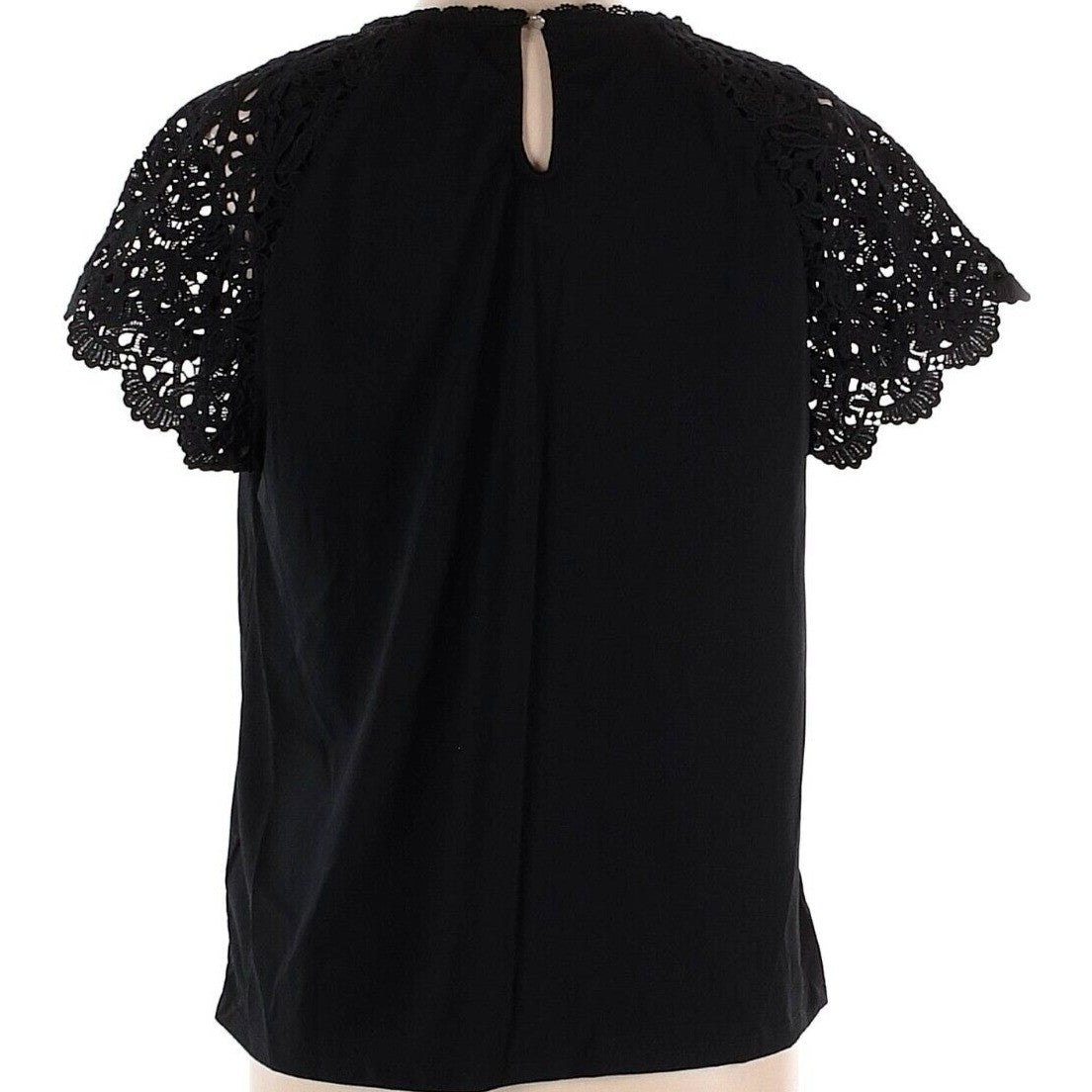 Cable & Gauge Ladies' Lace Trim Top (1775614)