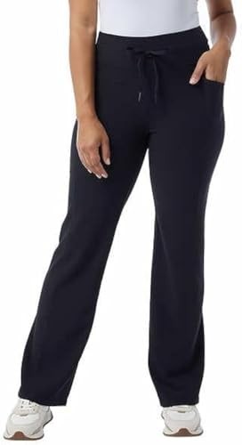 32 Degrees Ladies' Wide Leg Pants - Ribbed Semi-Flare Pant - Yoga Pants (1752055)