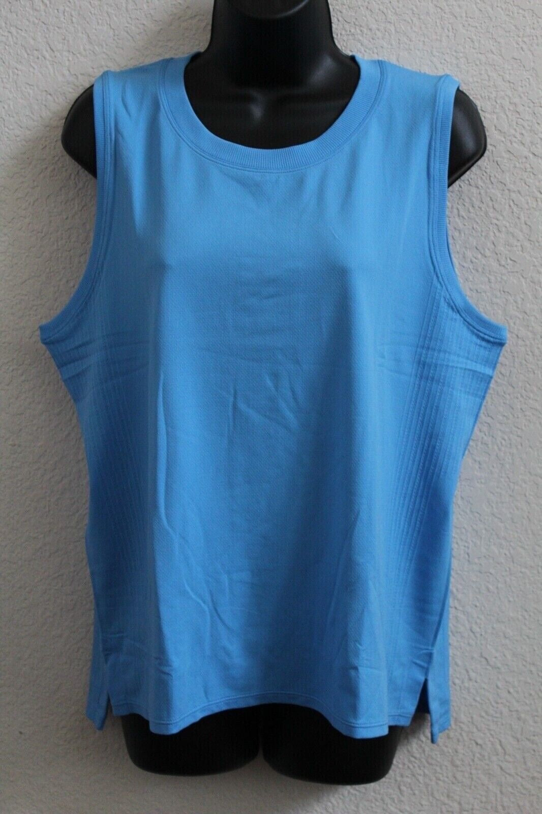 Tuff Athletics Women's Crew Neck Stretch Top Tank (1760103)