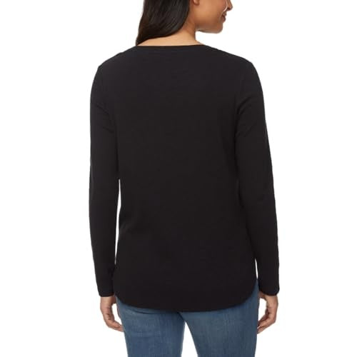 KIRKLAND Signature Women's Long Sleeve Slub Tee Shirt (7771740)